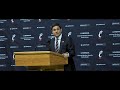Cincinnati Basketball Introduces New Men's Basketball Coach Wes Miller