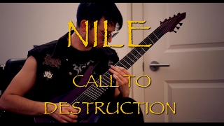 NILE - Call To Destruction COVER / Aristides 080S