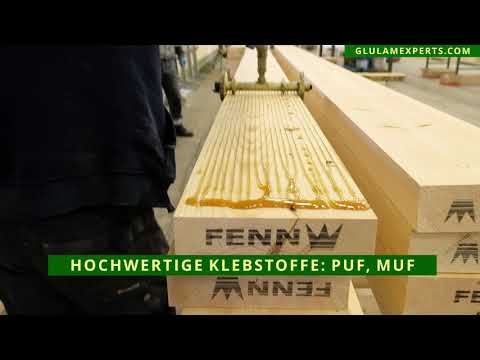 BRETTSCHICHTHOLZ PRODUKTION - BSH balken - Leimholzbalken