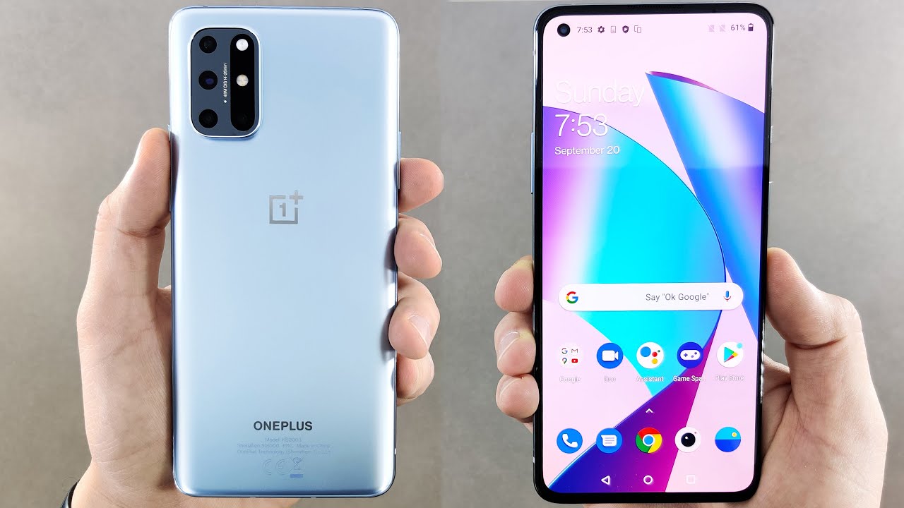 OnePlus 8T Lunar Silver Unboxing