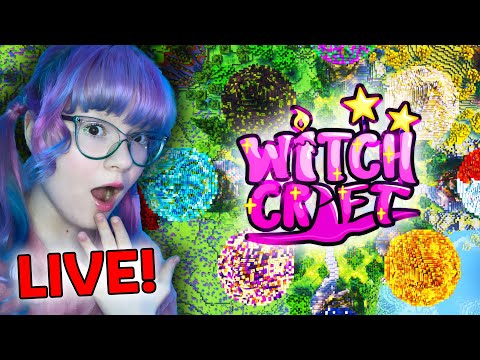 🔴 LET'S MASTER OUR POWERS- WitchCraft SMP: LIVE
