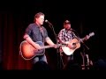 Chris Knight - "Banging Away" at the City Winery in Nashville, TN 4/1/2015