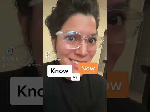Cómo pronunciar know y now en inglés #english #ingles #aprenderingles #englishclass
