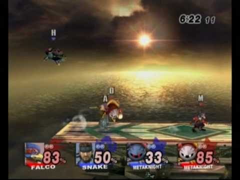 Ally (Snake) + Holy Nightmare (MK) vs Silver Doc (MK) + Minus (Falco) 1