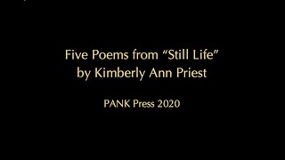 Five Poems from My Upcoming Book "Still Life"
