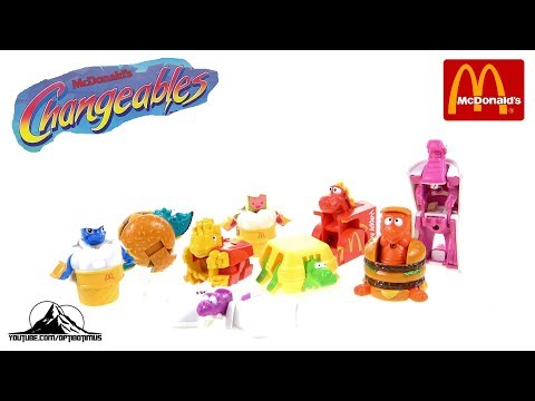 Optibotimus Retro Reviews: McDonald's CHANGEABLES
