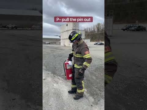 How to use a Fire Extinguisher with Abbotsford Firefighters