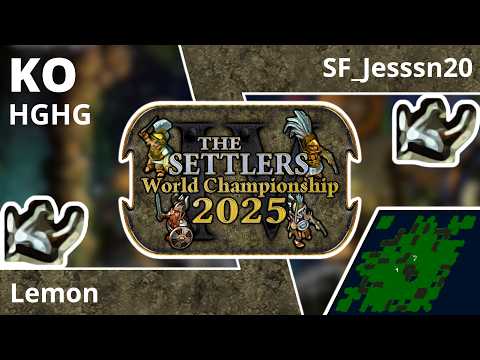 [DE] Lemon vs SF_Jesssn20 | Spiel 3 um Platz 3 | Die Siedler IV Weltmeisterschaft 2025