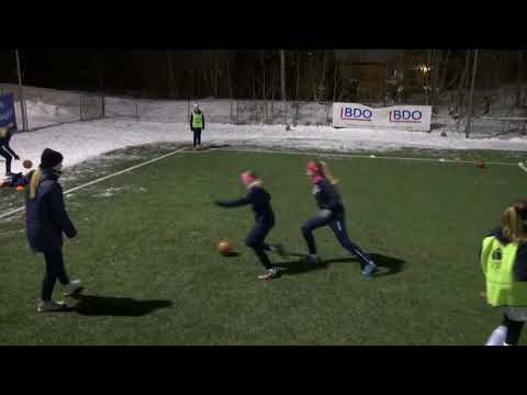 Trenerforum teaser - fotballtrening med mange spillere og lite spillareal