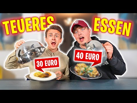 Wir bestellen das TEUERSTE ESSEN aus der Umgebung! 🤤 mit Smiley