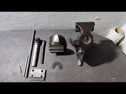 Еasy restoration The Rusty Old Vise  / Легкое восстановление старых тисков