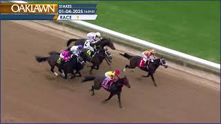 Oaklawn Park Jan 4, 2025 The Smarty Jones Stakes