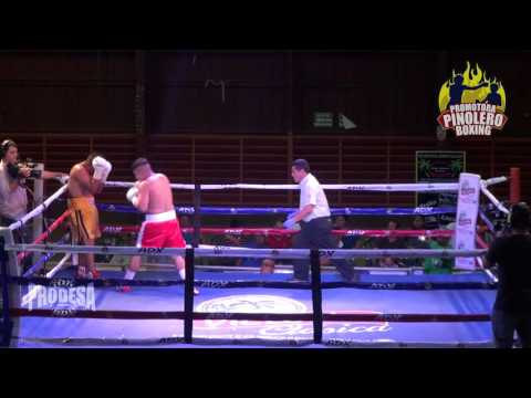 Pablo Mendoza vs Adolfo Barrera - Pinolero Boxing
