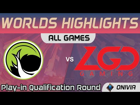 LGC vs LGD Highlights ALL GAMES Worlds 2020 Play in Qualification Round Legacy Esports vs LGD Gaming
