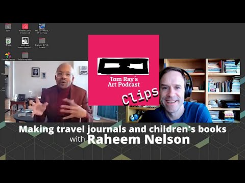 Turning vacation artwork into books? - Raheem Nelson