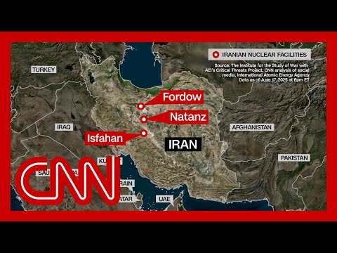 Trump announces strikes on nuclear sites in Iran