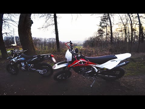 Cold but beautiful | Supermoto Winter '16