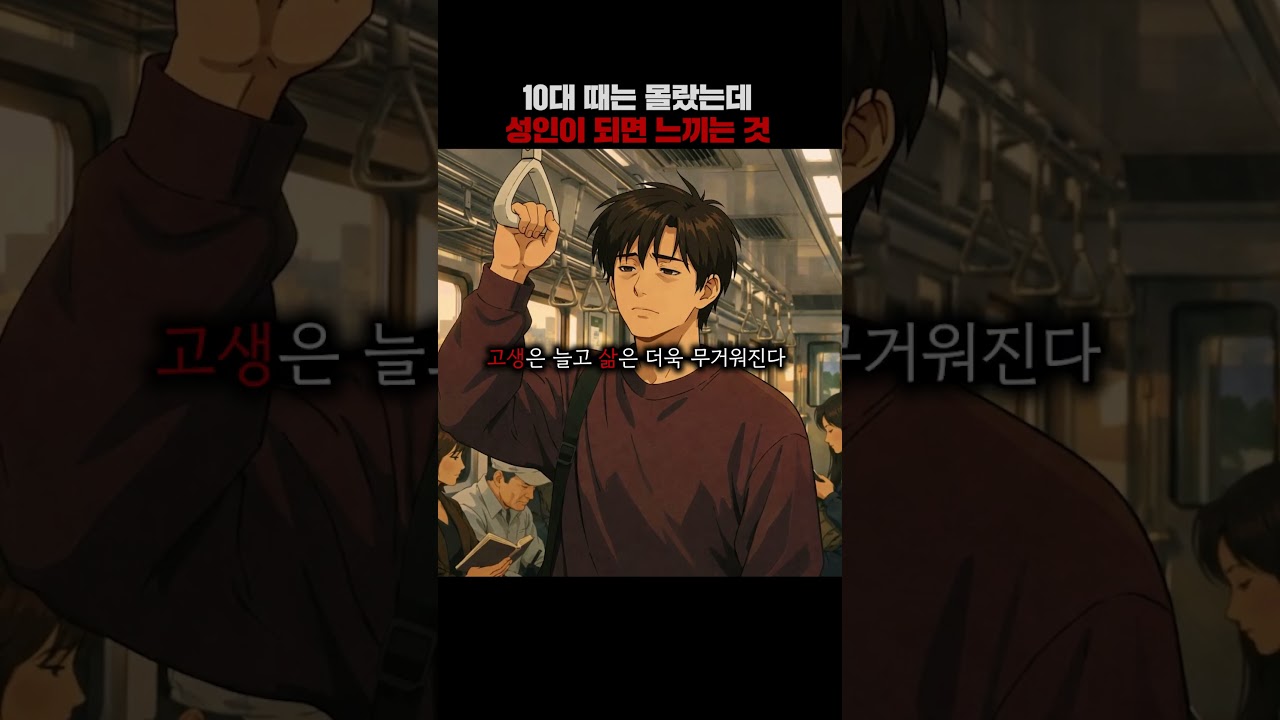 10대 때는 몰랐는데 성인이 되면 느끼는 것 #멘탈훈련소 #명언 #철학 #마인드셋 #성장 #쇼펜하우어 #니체…