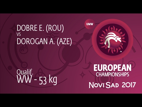 Qual. WW - 53 kg: A. DOROGAN (AZE) df. E. DOBRE (ROU), 8-2