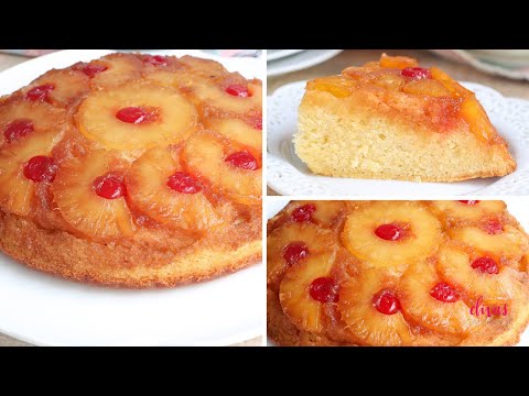 The BEST Pineapple Upside-Down Cake 🍍