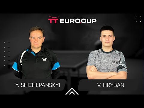 13:40 Yurii Shchepanskyi - Vadym Hryban 17.03.2024 TT Euro.Cup Ukraine Star. TABLE 4