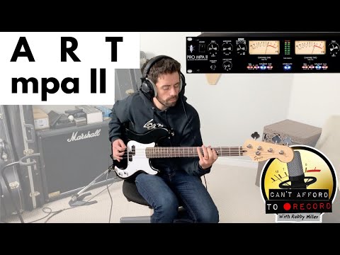 I bought another pre amp...ART MPA II