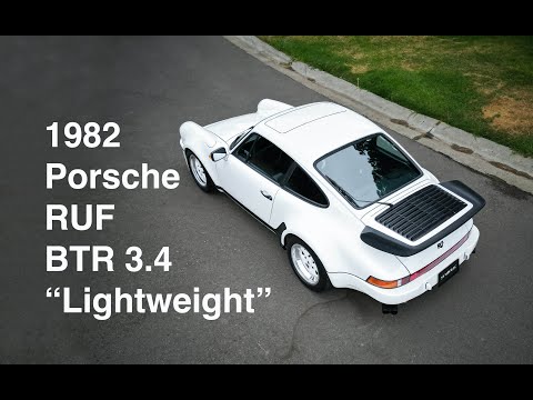 1982 Porsche 911 Turbo RUF BTR Lightweight
