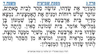 מסכת שביעית פרק ג משנה ד