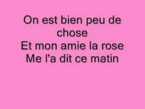 download lagu mp3 mp4 Mon Amie La Rose Paroles, download lagu Mon Amie La Rose Paroles gratis, unduh video klip Download Mon Amie La Rose Paroles Mp3 dan Mp4 320kbps Gratis