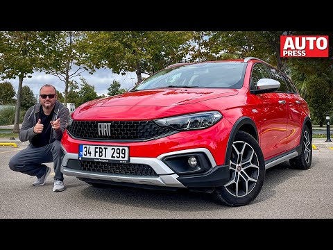 Both Diesel and Beautiful | Fiat Egea Cross Station Wagon diesel automatic test drive | Sinan Ser...