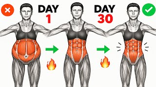 30 Min Standing Cardio Abs for Women | Beginner Workout to Lose Hanging Belly Fat at Home