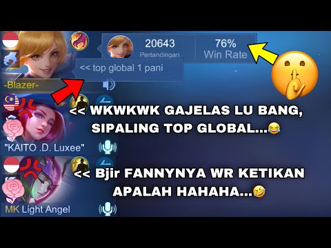 AKU KETEMU DUO BUCIN ON MIC LAGI DI RANDOM LOBY!! REAKSI MEREKA MELIHAT FANNY 20 RIBU MATCH…😱💀