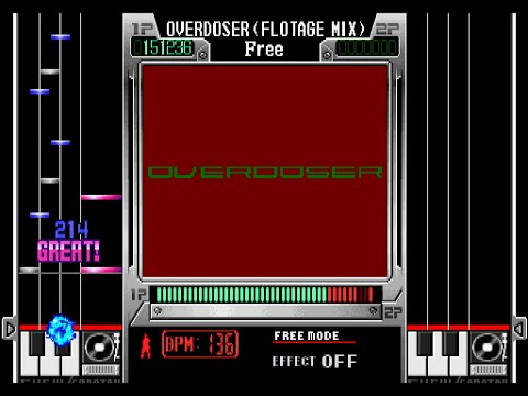 OVERDOSER (FLOTAGE MIX) [H]【beatmania 6th MIX+CORE Remix(PS)】【perfect】