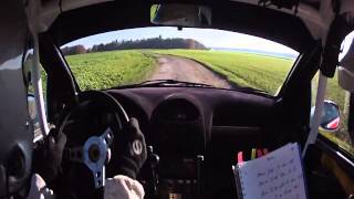 preview picture of video 'Rallye du Condroz 2014 On-Board S'Heeren K. ES Engis'