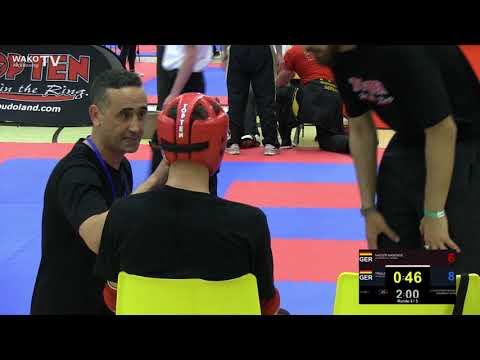 Deutsche Meisterschaft 2019 - Finale PF Jun. m -63 kg Nabizade Nasser vs Anis Triqui