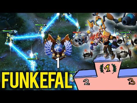 ROAD BACK TO TOP 1 MMR EU? – Funkefal Crazy Tinker Spammer – Insane Dota 2