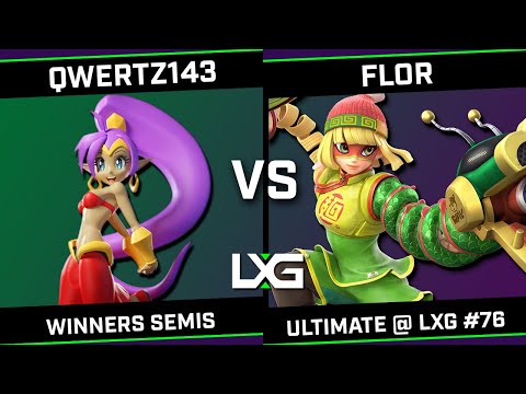 qwertz143 (Mii Gunner) vs FLOR (Min Min) - Smash Ultimate @ LXG 76