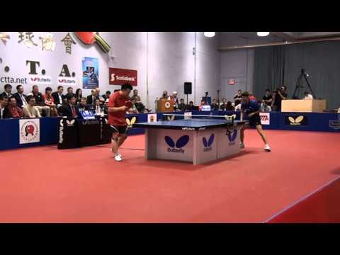 2013 CCTTA Butterfly Open final (position 1~2 ) WANG, Eugene Zhen vs KREANGA, Kalinikos 5