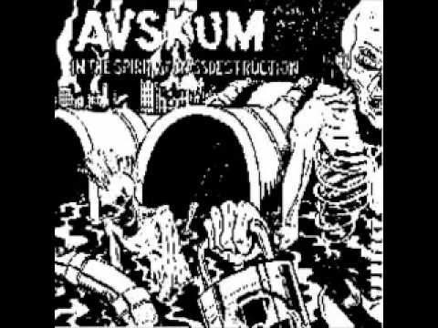AVSKUM - Under A Bloodstained Flag