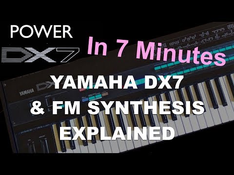 How To Learn Yamaha DX7 Synthesizer & FM Synthesis - Explained In 7 Minutes, Algorithm To Envelope