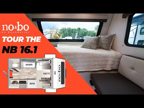 Thumbnail for Tour the ALL-NEW 2023 No Boundaries (nobo) 16.1 Travel Trailer Video