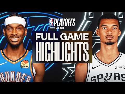 Oklahoma City Thunder vs San Antonio Spurs Full Game Highlights - May 28, 2026 | NBA PLAYOFFS