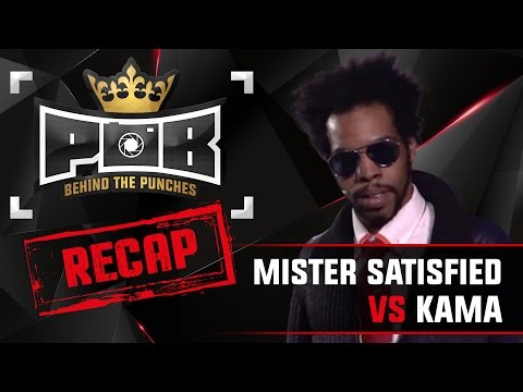 Mister Satisfied Recap vs Kama - Behind The Punches POB LIVE 1 Mei