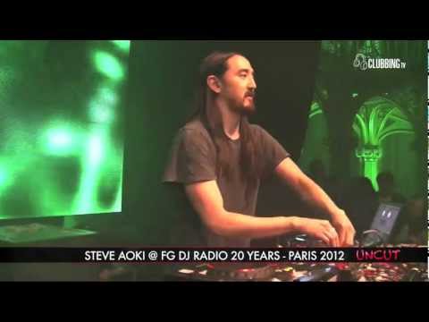 Grand Palais Paris with Steve Aoki 2012 on Clubbing TV - UNCUT