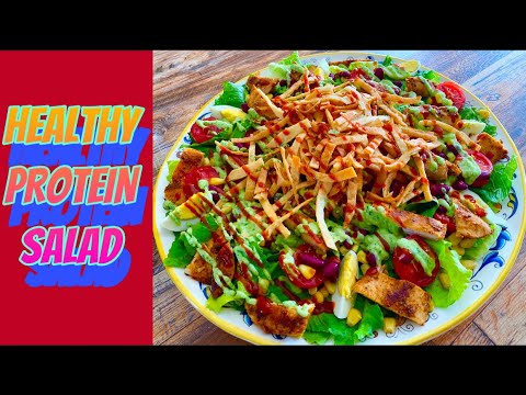 High Protein Salad for Weight loss| Healthy Lunch Salad Recipe