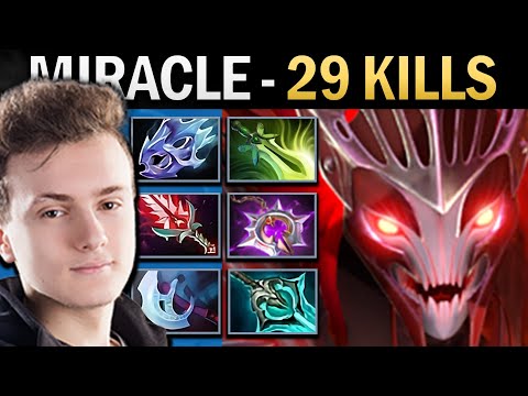 Spectre Dota Gameplay Miracle with Nullifier and 29 Kills