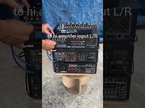 3 integ amp + mixer connection guide