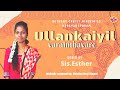 Ullankaiyil Varainthavare உள்ளங்கையில் வரைந்தவரே Cover Son