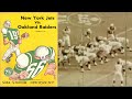 1966 Week 08 Oakland Raiders New York Jets Highlights