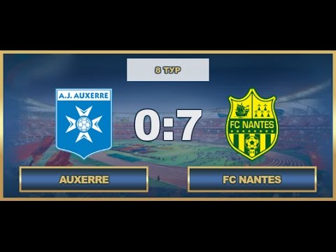AFL17. France. Ligue 1. Day 8. Auxerre - FC Nantes